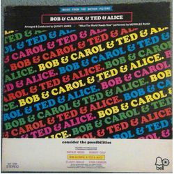 Quincy Jones Music From The Motion Picture Bob & Carol & Ted & Alice Vinyl LP USED
