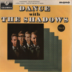 The Shadows Dance With The Shadows (No. 2) Vinyl 7" USED