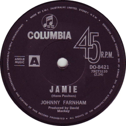 John Farnham Jamie Vinyl 7" USED