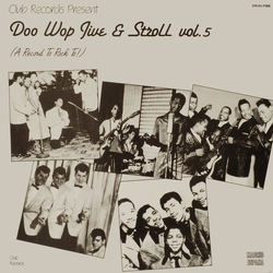 Various Doo Wop Jive & Stroll Vol. 5 Vinyl LP USED