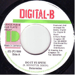 Determine / Delly Ranks Do It Fi Spite /  When Yu Hot USED VINYL 7INCH 45 RPM
