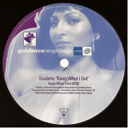Soularis Keep What I Got USED VINYL 12INCH 45 RPM
