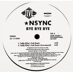 *NSYNC Bye Bye Bye (The Teddy Riley Remixes) Vinyl 12" USED