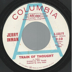 Jerry Inman Train Of Thought USED VINYL 7INCH 45 RPM PROMO