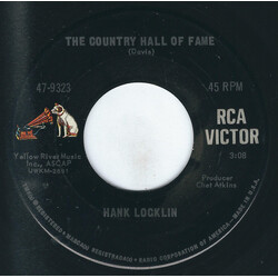 Hank Locklin The Country Hall Of Fame USED VINYL 7INCH 45 RPM SINGLE