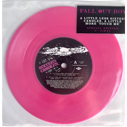 Fall Out Boy A Little Less Sixteen Candles, A Little More 'Touch Me' Vinyl 7" USED