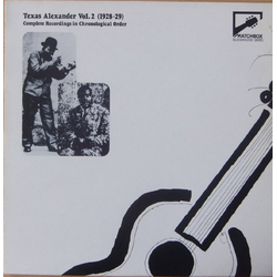 Texas Alexander Texas Alexander Vol. 2 (1928-29) (Complete Recordings In Chronological Order) Vinyl LP USED