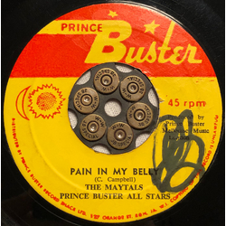 The Maytals / Prince Buster's All Stars Treating Me Bad / Pain In My Belly Vinyl 7" USED