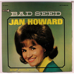 Jan Howard Bad Seed Vinyl LP USED
