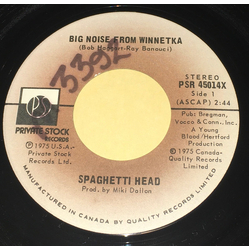 Spaghetti Head Big Noise From Winnetka Vinyl 7" USED