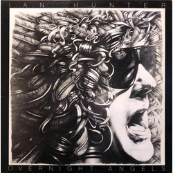 Ian Hunter Overnight Angels Vinyl LP USED