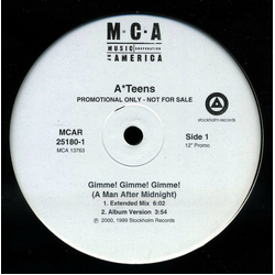 A*Teens Gimme! Gimme! Gimme! Vinyl 12" USED