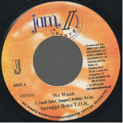 Spragga Benz / T.O.K. We Waah Vinyl 7" USED