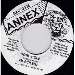 Merciless Bore Hole USED VINYL 7INCH 45 RPM