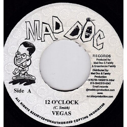 Mr. Vegas / Maddoc Family 12 O'Clock USED VINYL 7INCH 45 RPM