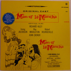 "Man Of La Mancha" Original Broadway Cast / Richard Kiley / Joan Diener / Irving Jacobson / Robert Rounseville / Ray Middleton Man Of La Mancha Vinyl 