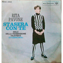 Rita Pavone Stasera Con Te Vinyl 7" USED