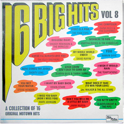 Various 16 Big Hits Vol. 8 Vinyl LP USED