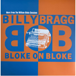 Billy Bragg Bloke On Bloke Vinyl LP USED