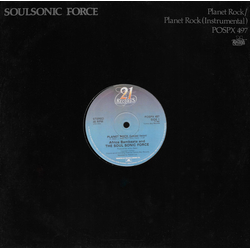 Afrika Bambaataa & Soulsonic Force Planet Rock Vinyl 12" USED