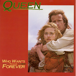 Queen Who Wants To Live Forever Vinyl 7" USED