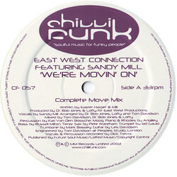 East West Connection / Sandy Mill We're Movin' On VINYL 12" USED