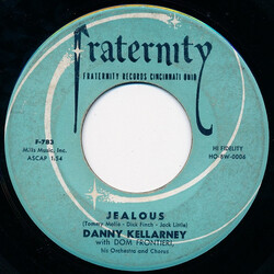 Danny Kellarney Jealous USED VINYL 7INCH 45 RPM SINGLE