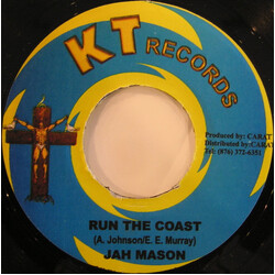Jah Mason Run The Coast USED VINYL 7INCH 45 RPM