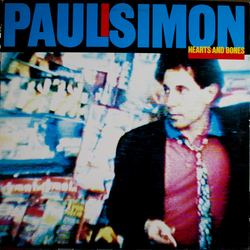 Paul Simon Hearts And Bones Vinyl LP USED