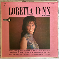 Loretta Lynn Loretta Lynn Sings Vinyl LP USED