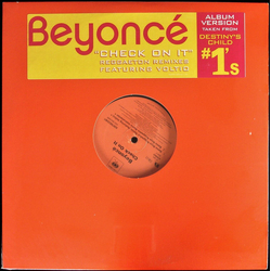 Beyonce Check On It (Reggaeton Remixes) Vinyl 12" USED