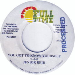 Junior Reid Your Got To Know Yourself USED VINYL 7INCH 45 RPM