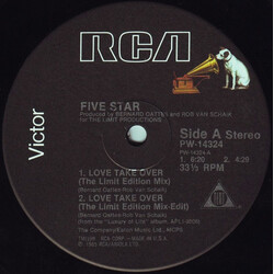 Five Star Love Take Over VINYL 12" USED