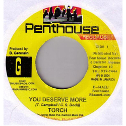 Torch (6) / Firehouse Crew You Deserve More / De Other Mix Vinyl 7" USED