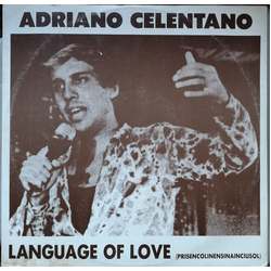 Adriano Celentano Language Of Love (Prisencólinensináinciúsol) Vinyl 12" USED