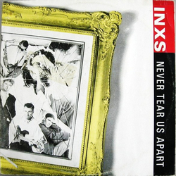 INXS Never Tear Us Apart Vinyl 12" USED
