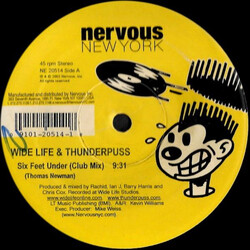 Widelife / Thunderpuss Six Feet Under USED VINYL 12INCH 45 RPM