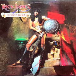 Rick James Throwin' Down Vinyl LP USED