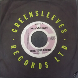 Mr. Vegas / Kid Kurrupt Buss Your Bubble / Fish Mek Fi Sea USED VINYL 7INCH 45 RPM