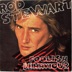 Rod Stewart Foolish Behaviour Vinyl LP USED