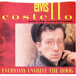 Elvis Costello & The Attractions Everyday I Write The Book Vinyl 7" USED