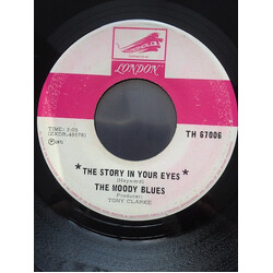 The Moody Blues The Story In Your Eyes / Melancholy Man USED VINYL 7INCH 45 RPM SINGLE