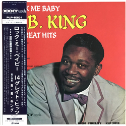 B.B. King Rock Me Baby (14 Great Hits) Vinyl LP USED