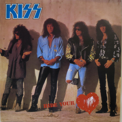 Kiss Hide Your Heart Vinyl 12" USED