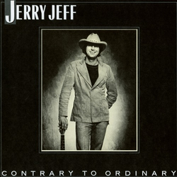 Jerry Jeff Walker Contrary To Ordinary Vinyl LP USED