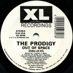 The Prodigy Out Of Space Vinyl 7" USED