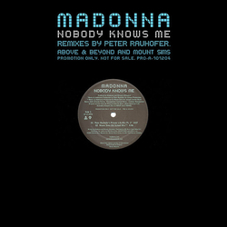 Madonna Nobody Knows Me Vinyl 12" USED