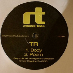 Timmy Regisford Body / Poem Vinyl 12" USED
