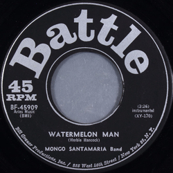 The Mongo Santamaria Orchestra Watermelon Man / Don't Bother Me No More Vinyl 7" USED