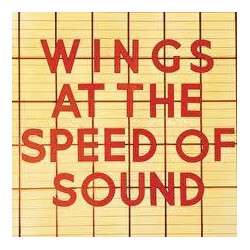 Wings (2) Wings At The Speed Of Sound Vinyl LP USED